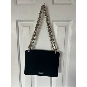 Kate Spade Watson Lane Marci Black velvet like material